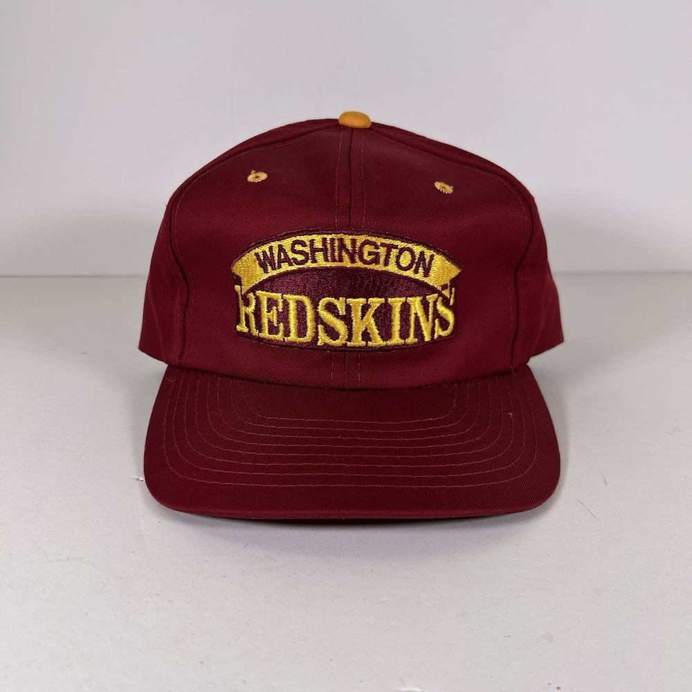 Vintage Sports Specialties NFL Washington Redskins Script Snapback Hat Cap Clean